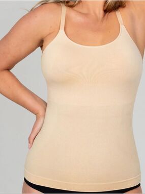 Body & Bra Every Day Lift Cami Beige Large Shaping Support Tank New With Tags